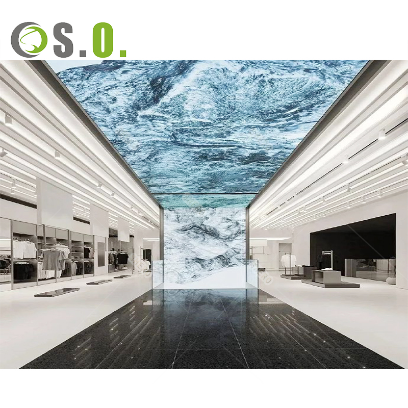 Integrated LED Lighted Luxury Showcase