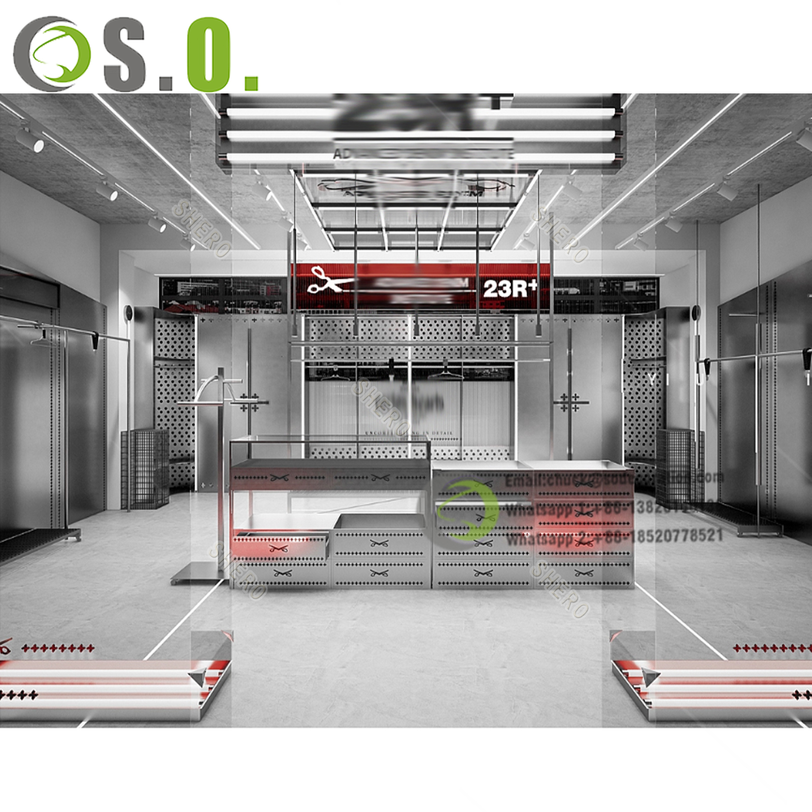 Luxury Consultation Counter for Authorized Watch Service Center