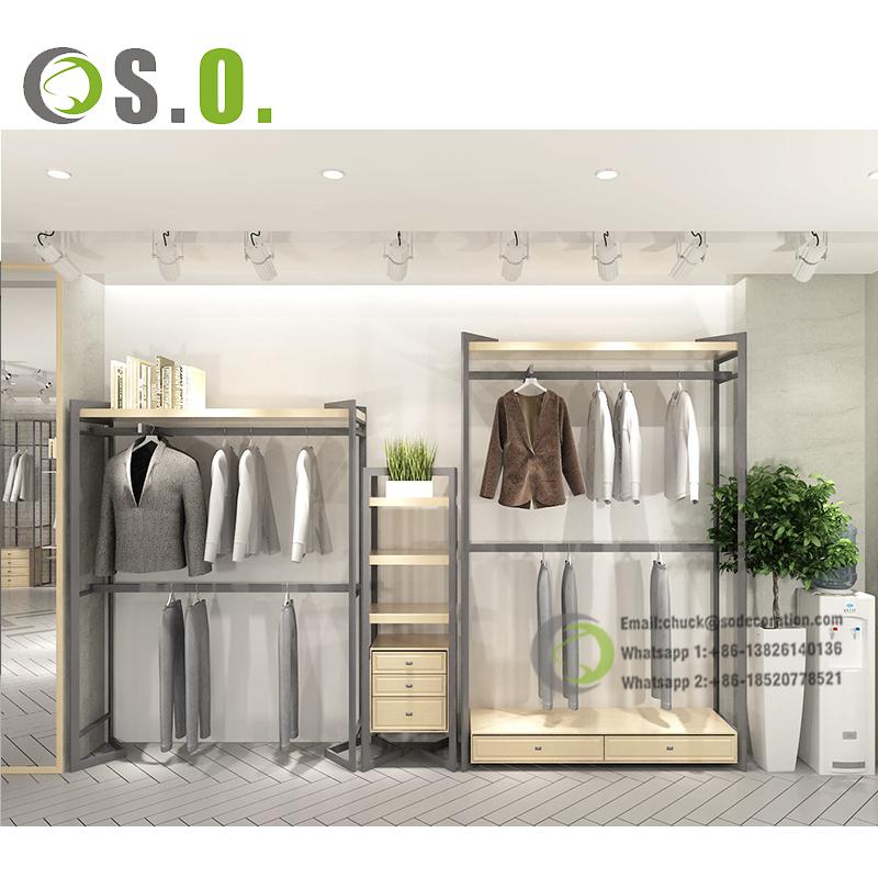 Luxury Retail Boutique Display Shelving & Wall Vitrine Furniture