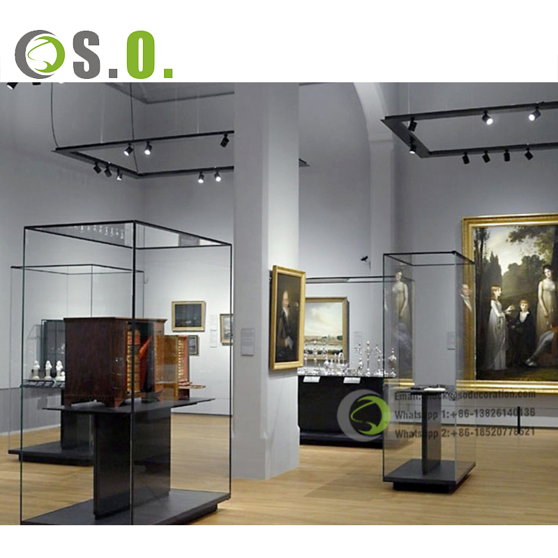 New museum display case museum showcase suppliers