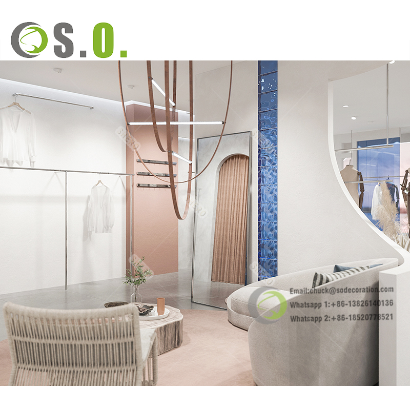 Luxury Boutique Accessory Stand & Garment Display