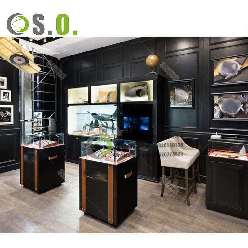 Masterpiece Watch Shop Interior Counter Cabinet