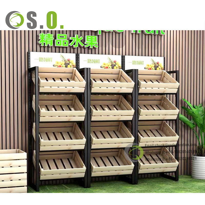 Customized Shelving Wooden Display