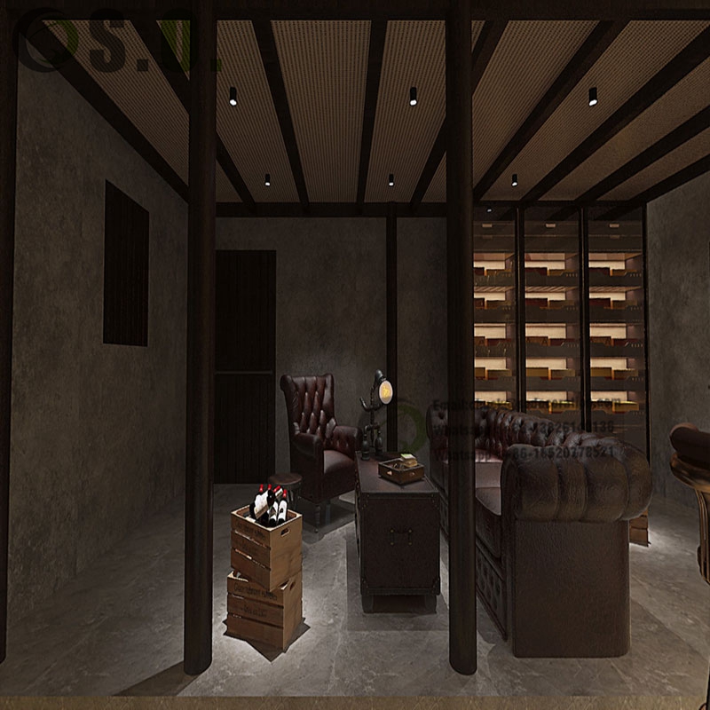 Cigar Store Interior Decoration
