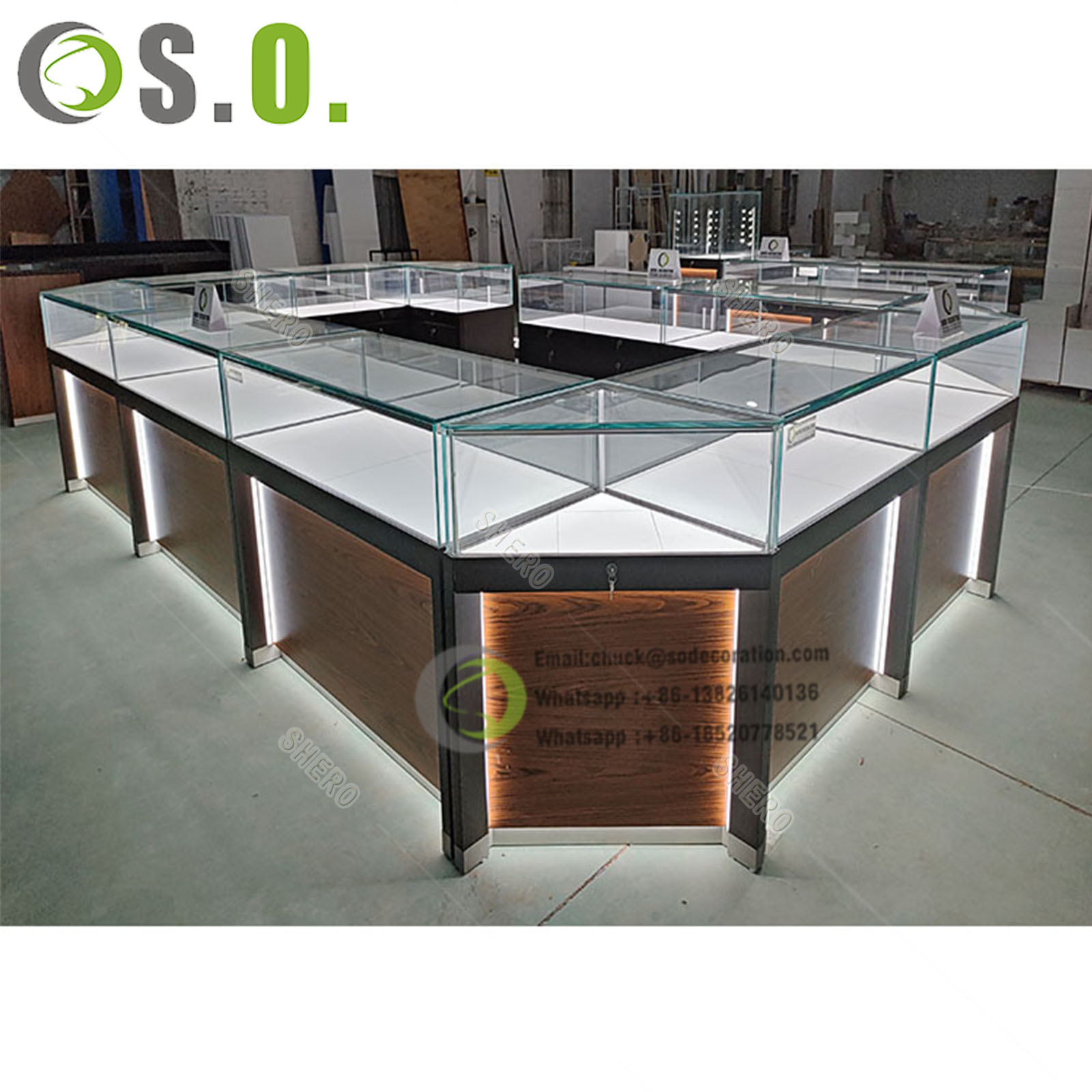 Jewellery Counter Jewelry Display Cabinet