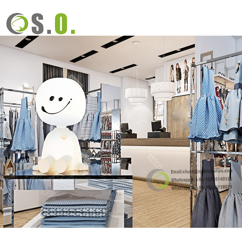 Boutique Retail Store Clothing Clothing Rack