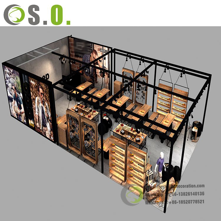 Customized Fancy Optical Store Wall Mount Sunglasses Display Rack Acrylic Eyewear Displays