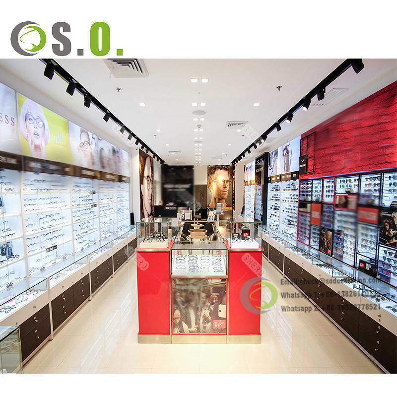 Sunglasses Display Stand Showcase Optical Display Cabinet