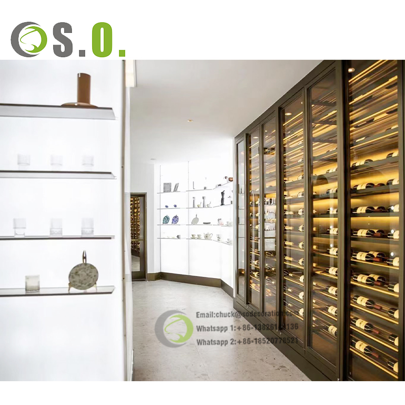 Modern Alcohol display shelf