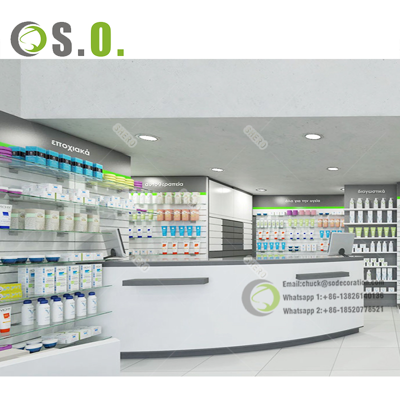 Safety Retail Display Shelves
