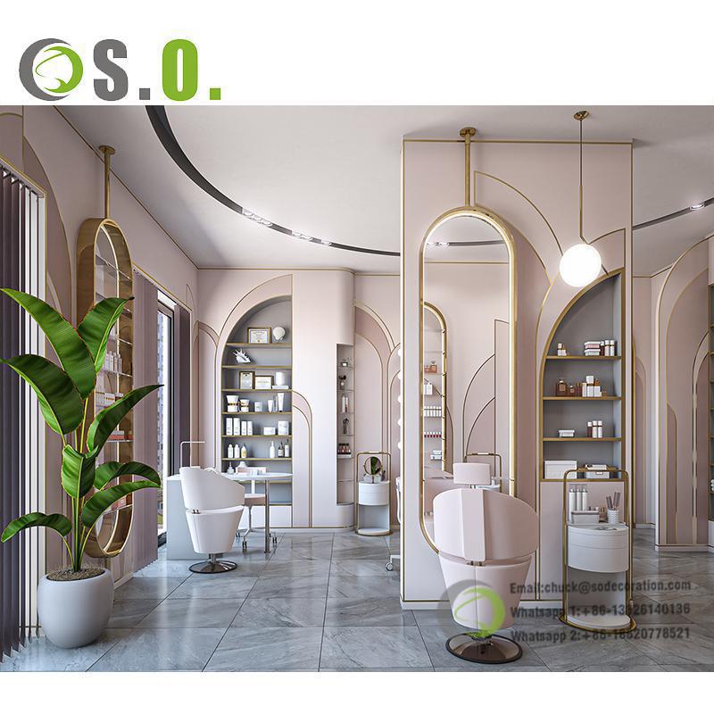 hair shop display salon shop design